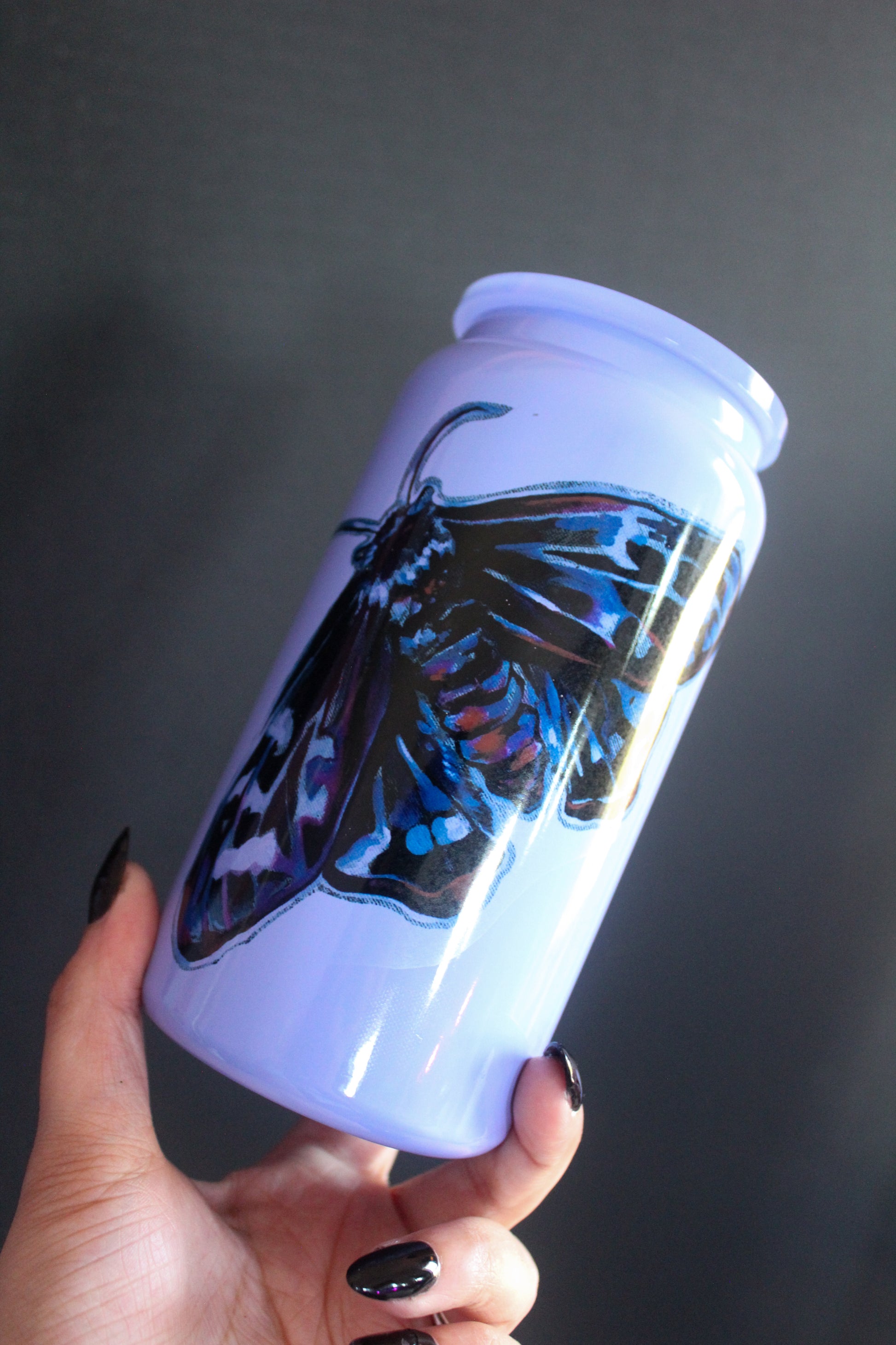 Mourning Moth Insulated Tumbler