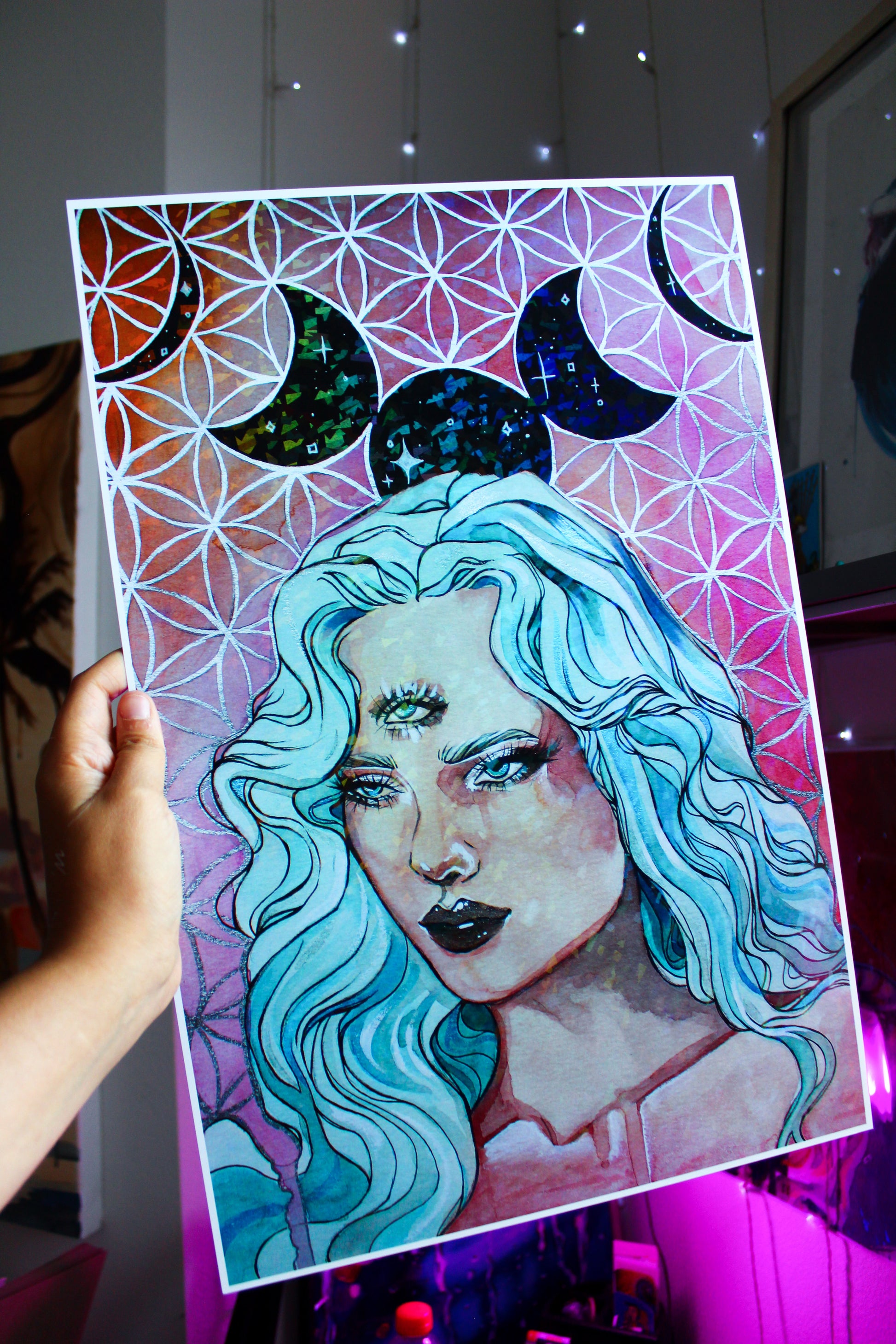 Triple Moon Goddess