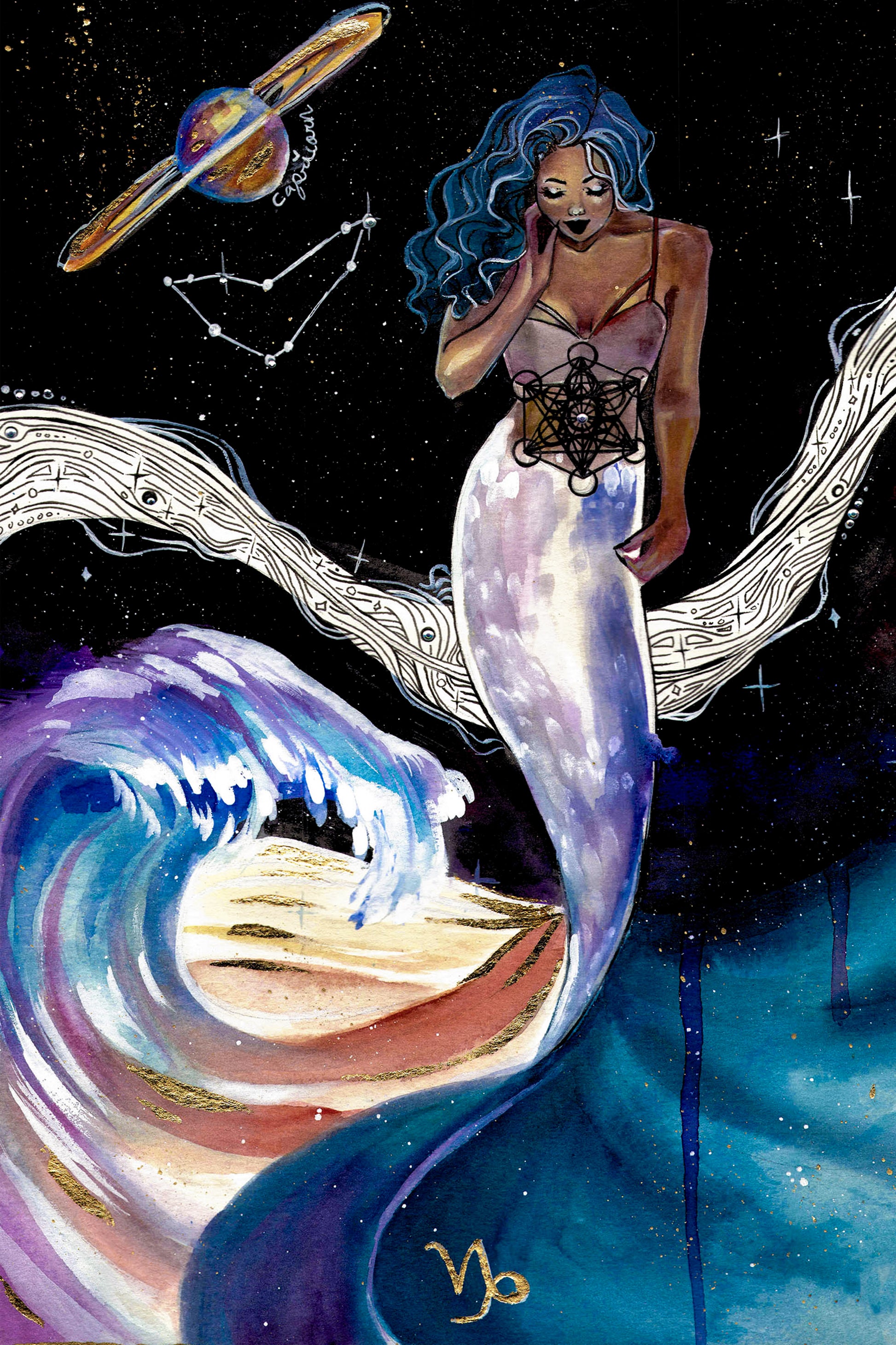 Capricorn Mermaid
