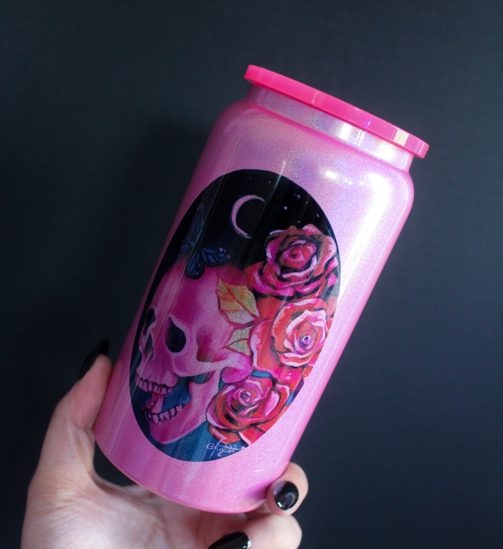 Lunar Skull Insulated Tumbler