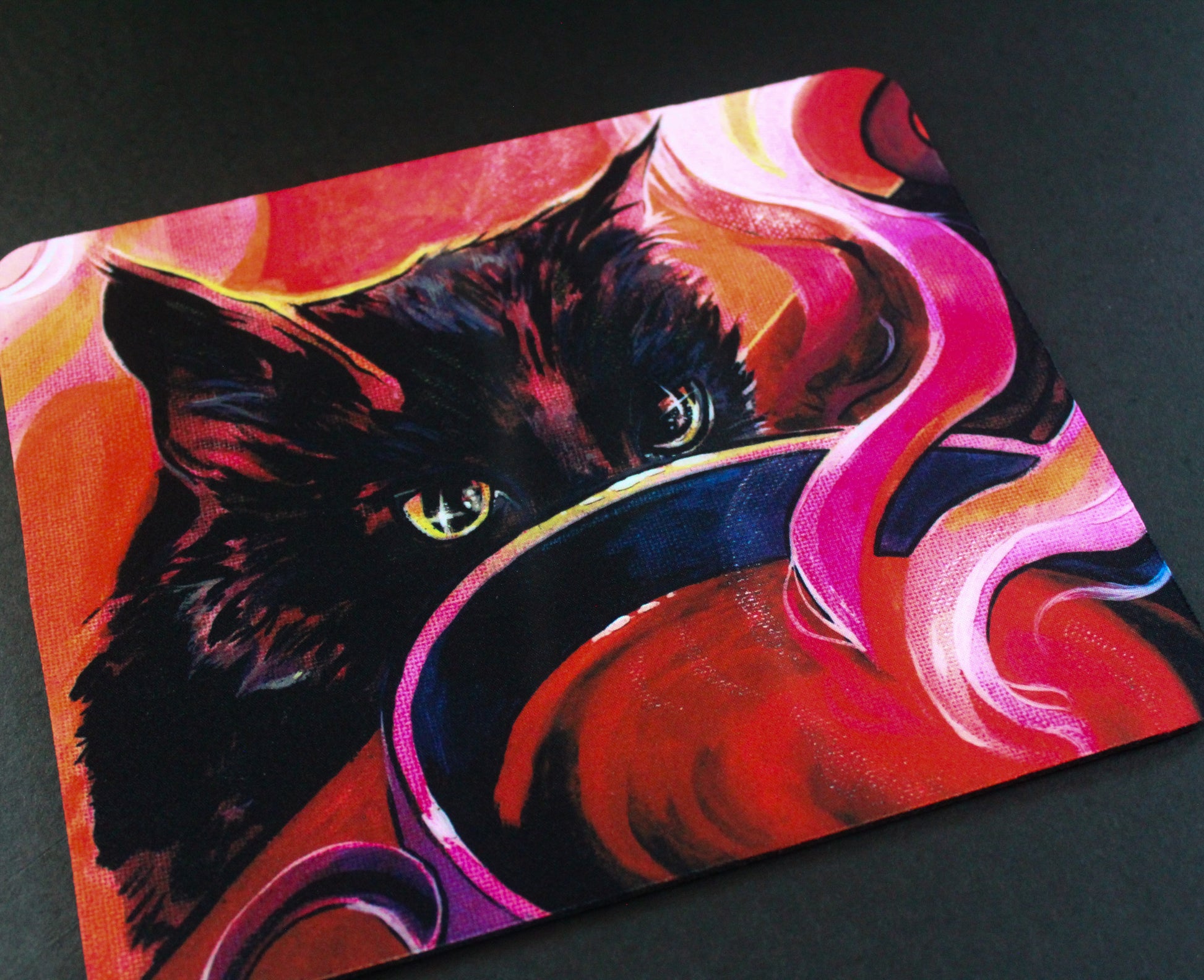 Cafe Cat Mousepad