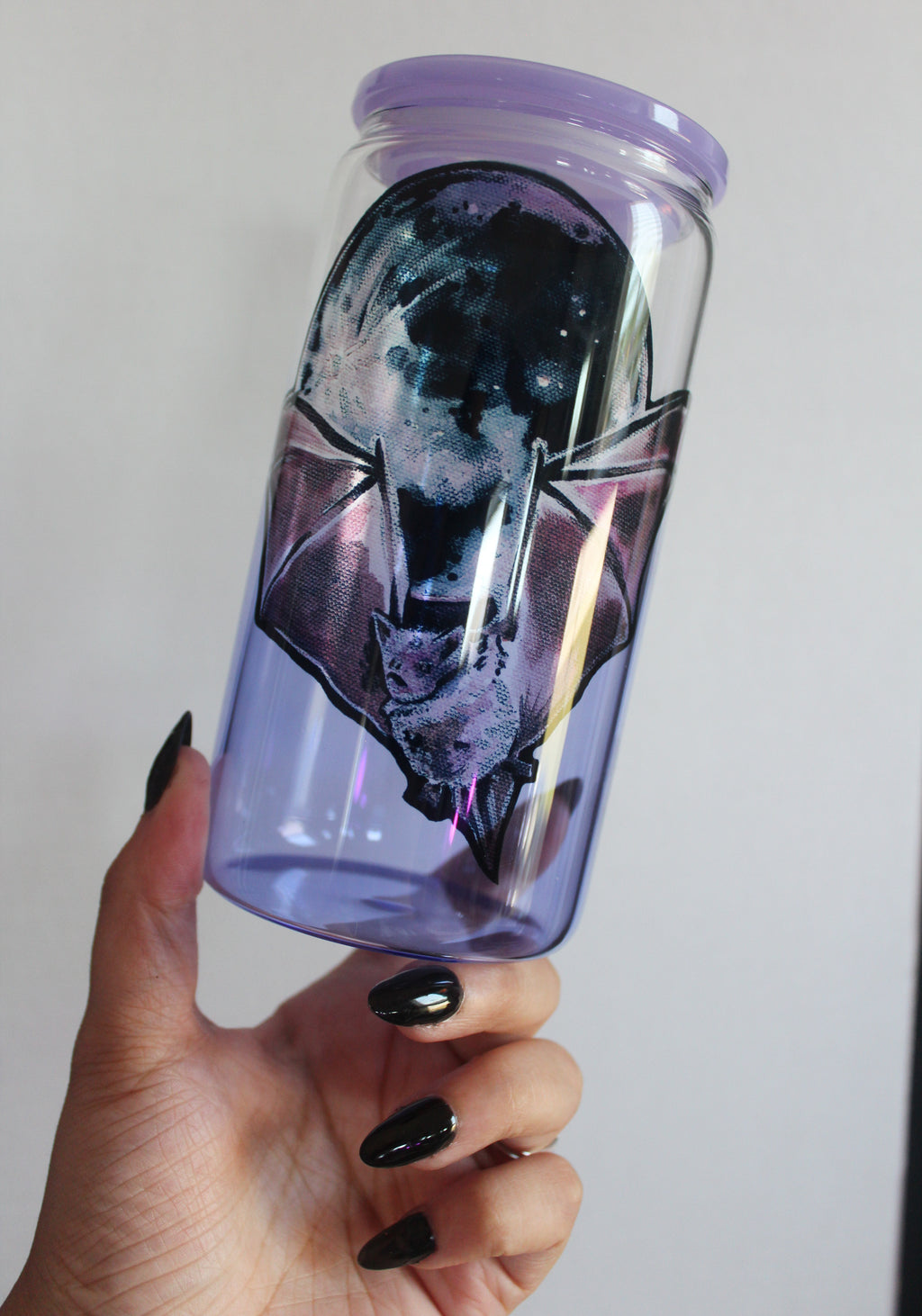 Night Familar Glass Tumbler