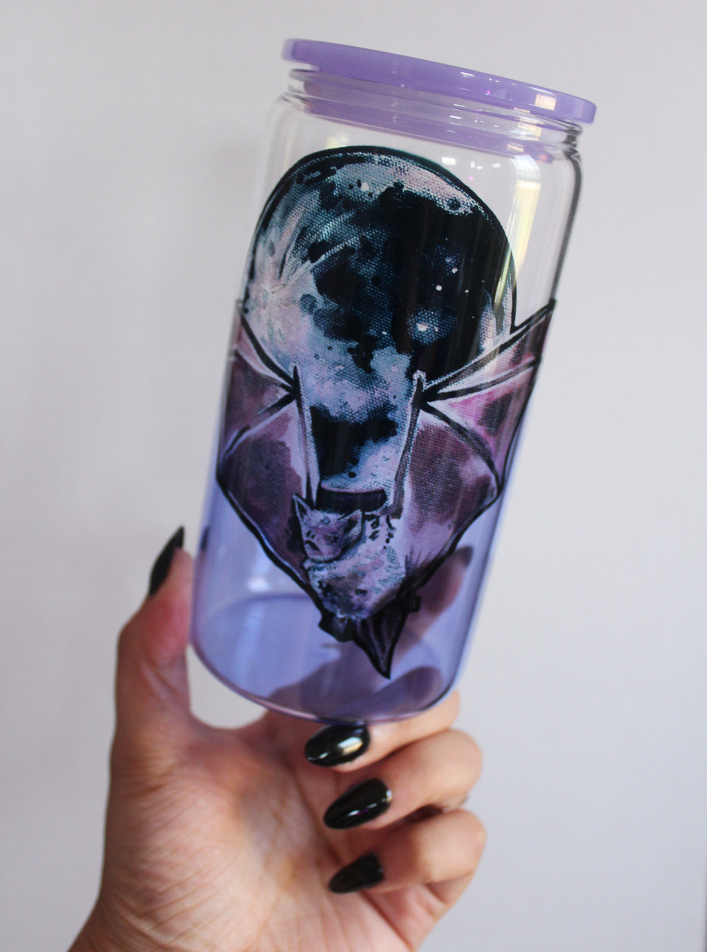 Night Familar Glass Tumbler