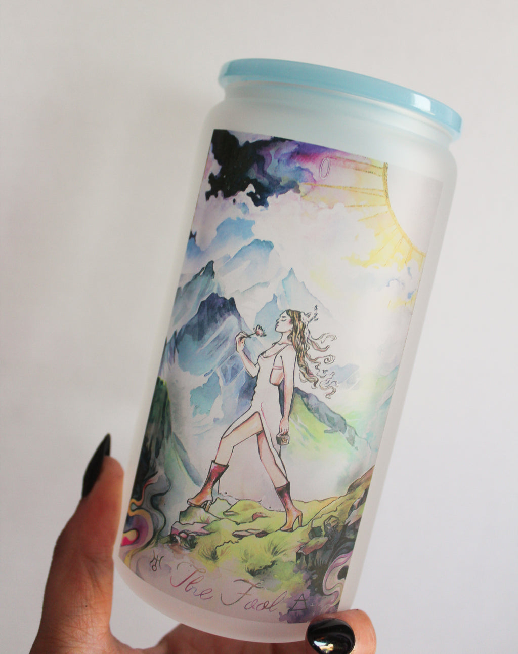 The Fool Frosted Glass Tumbler