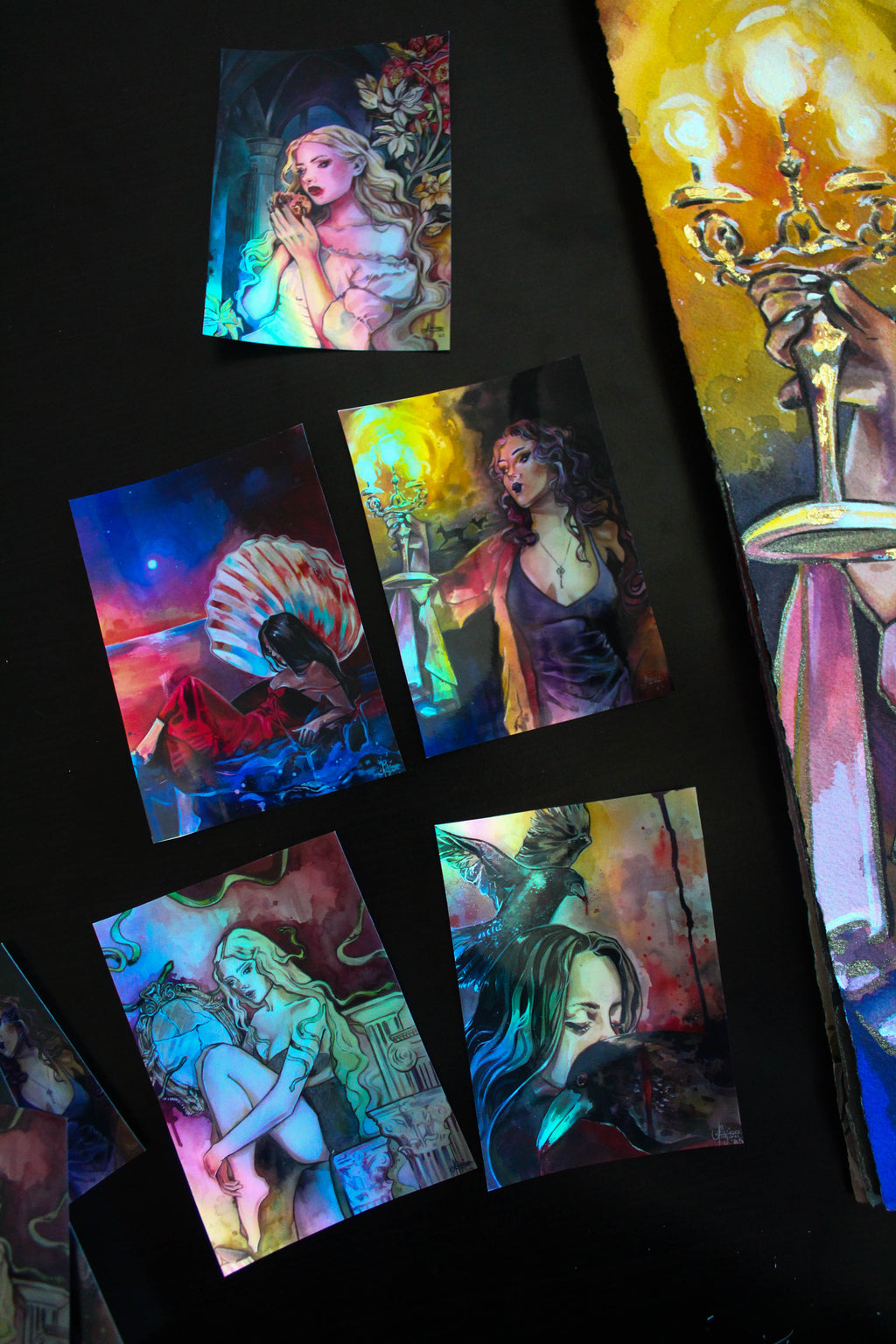 Dark Goddess Sticker pack