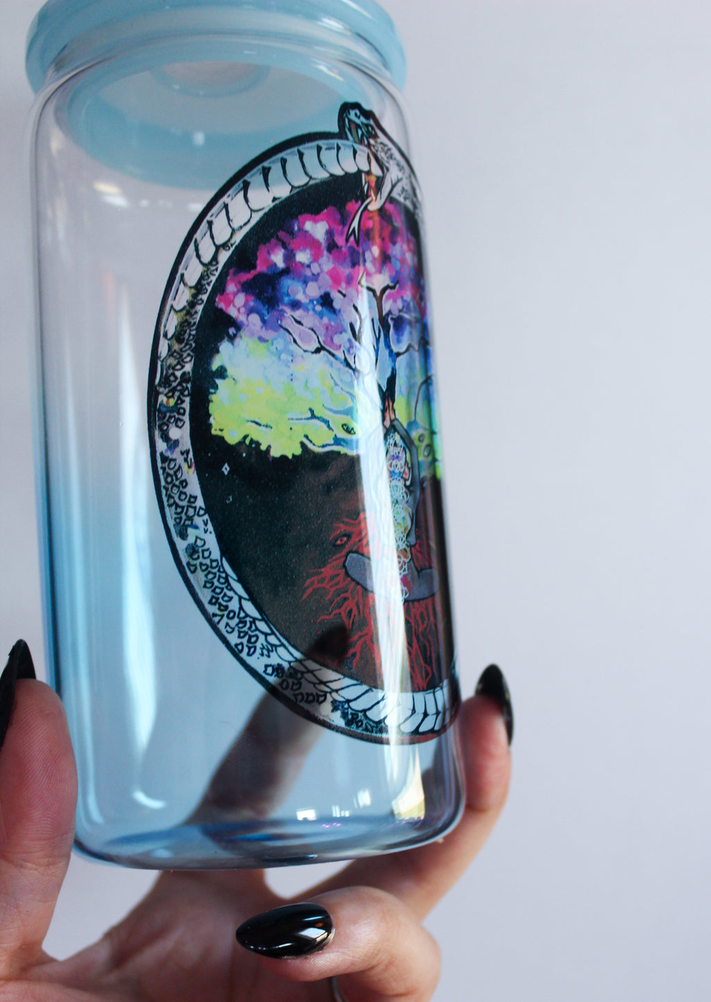 Ouroboros Glass Tumbler
