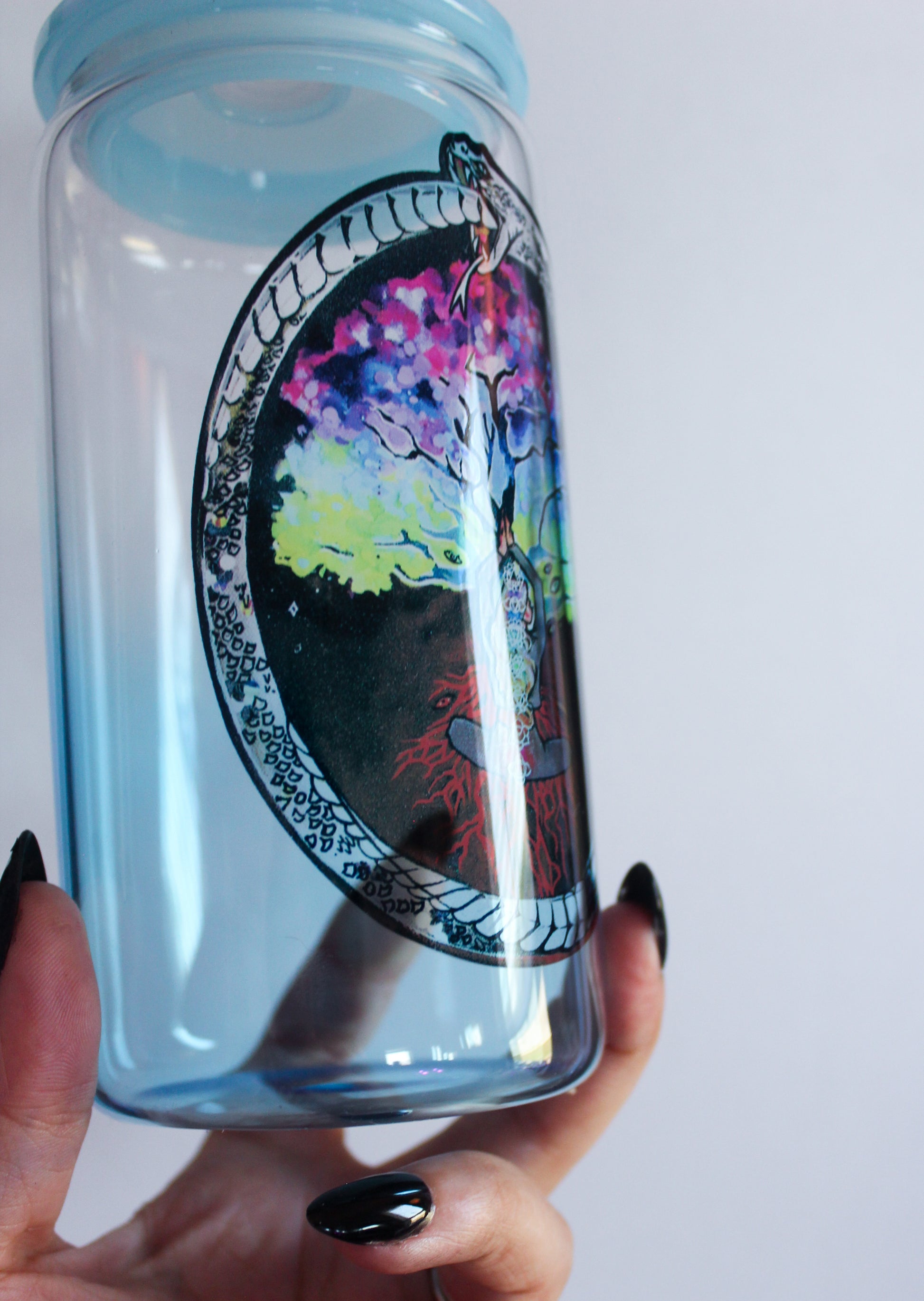 Ouroboros Glass Tumbler
