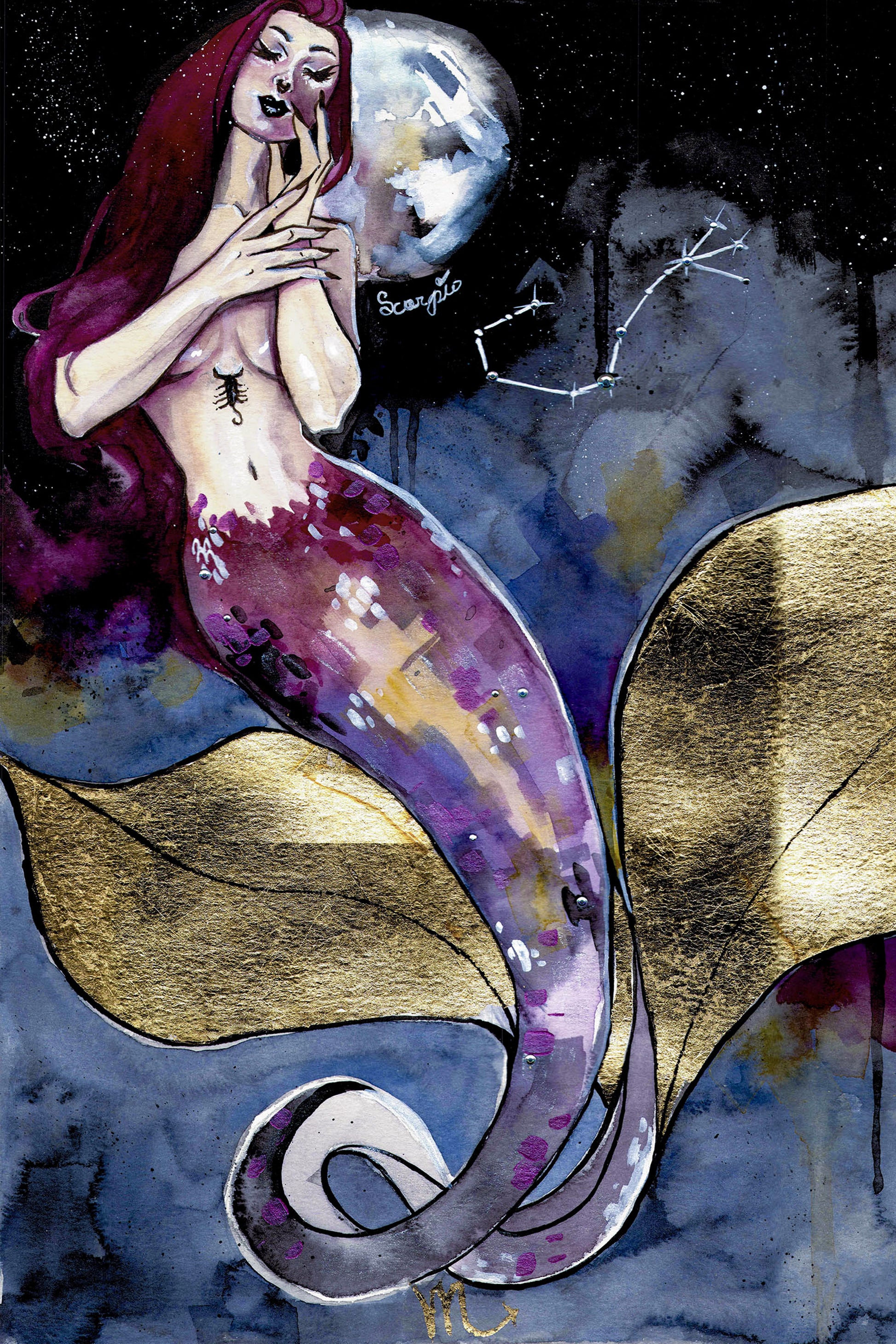 Scorpio Mermaid