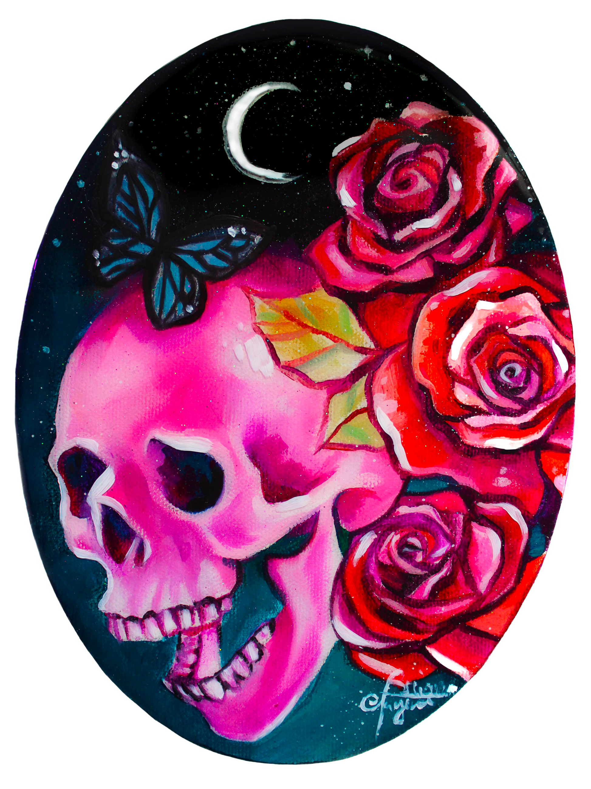 Pink Skull