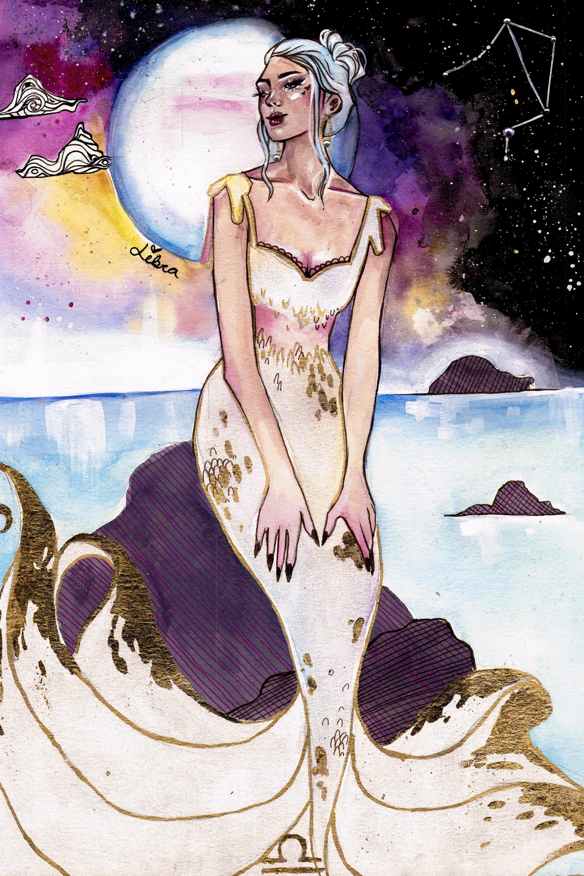 Libra Mermaid