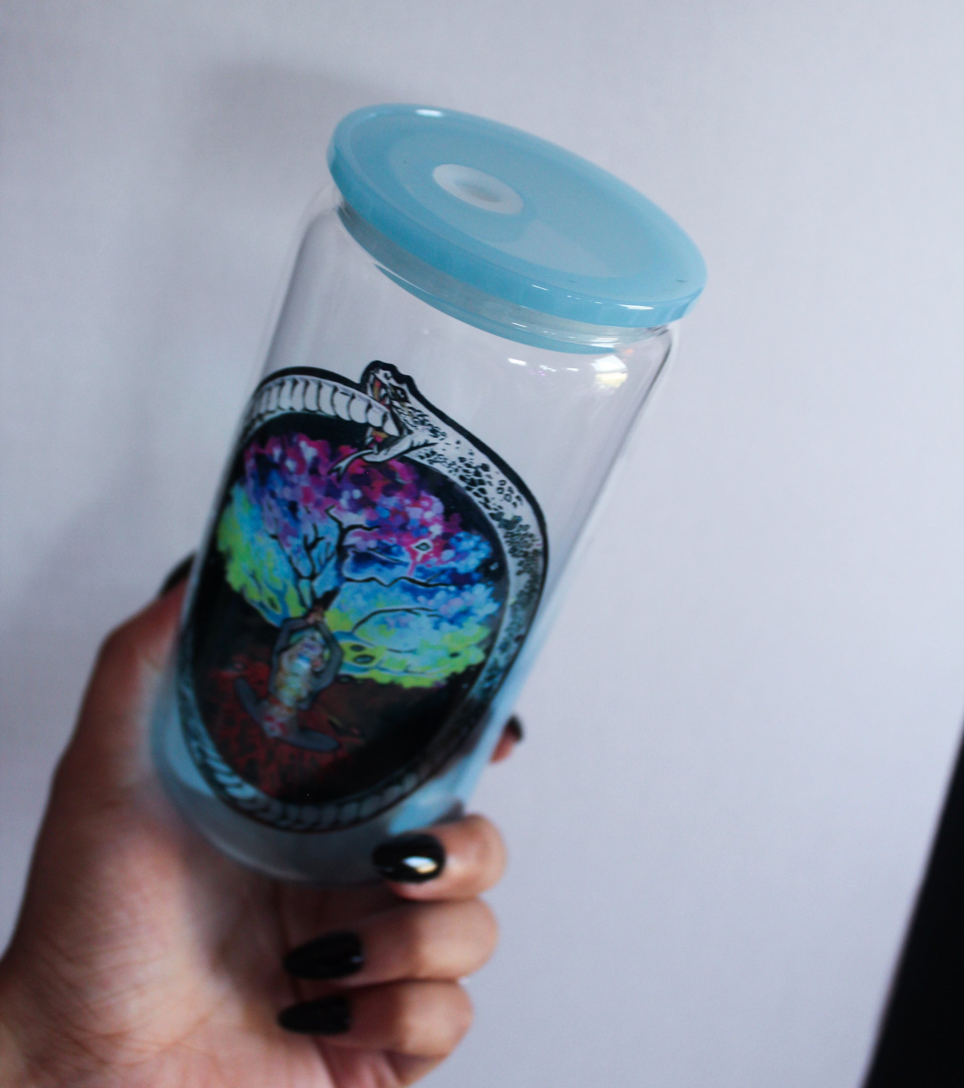 Ouroboros Glass Tumbler