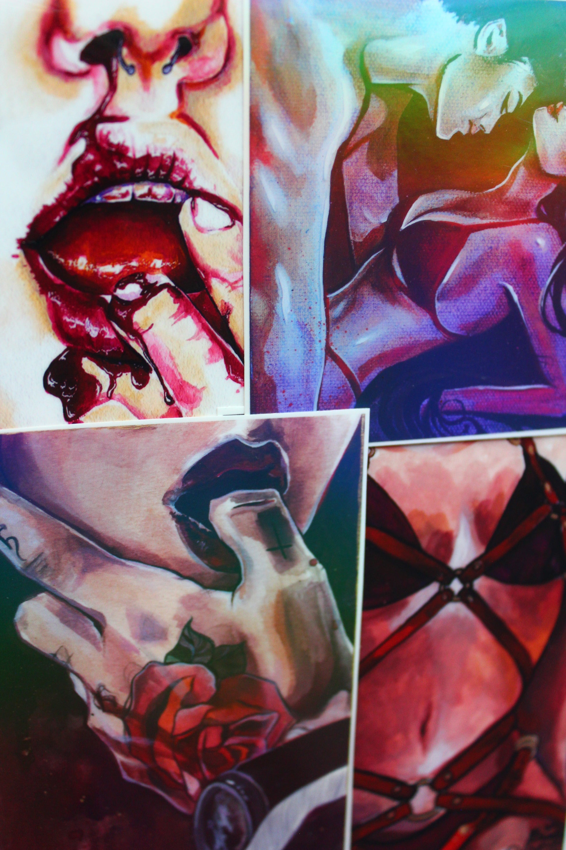 Dark Romance Sticker Pack